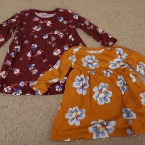 Floral long sleeve dress